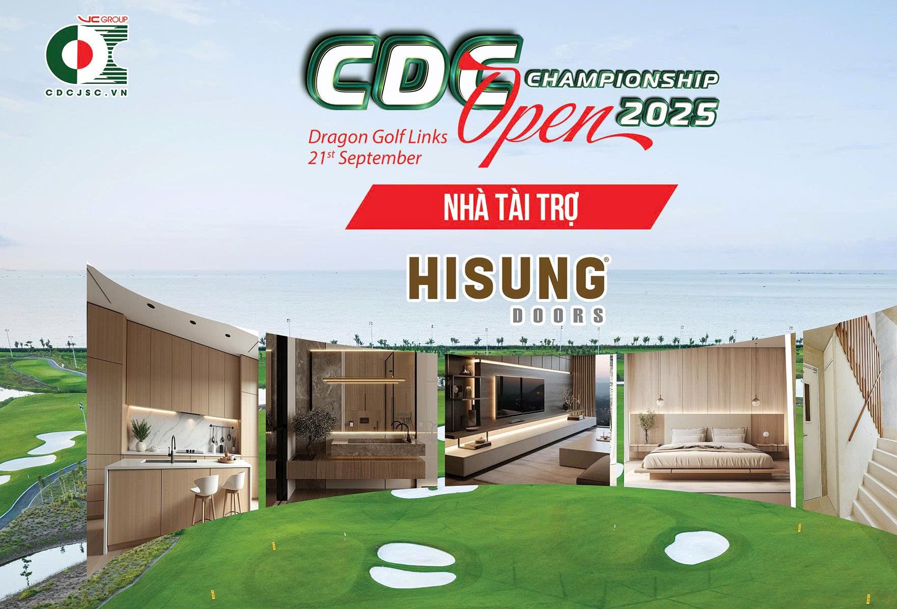 TÀI TRỢ GOLF CDC CHAMPIONSHIP CUP 2025