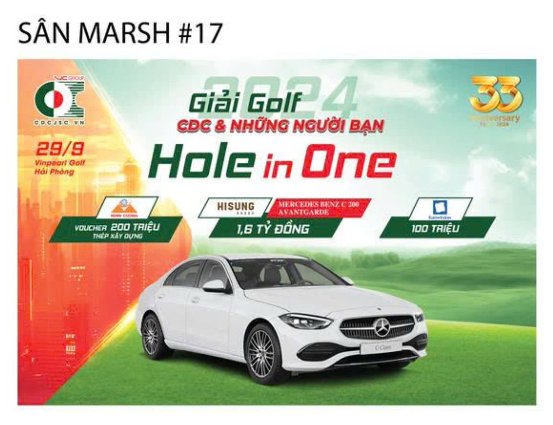 HISUNG DOORS - CDC GOLF CUP 2024 & NHỮNG NGƯỜI BẠN