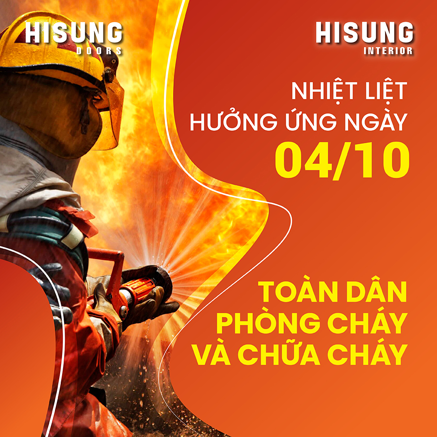 NHIỆT LIỆT HƯỞNG ỨNG NGÀY TOÀN DÂN PHÒNG CHÁY VÀ CHỮA CHÁY 04/10